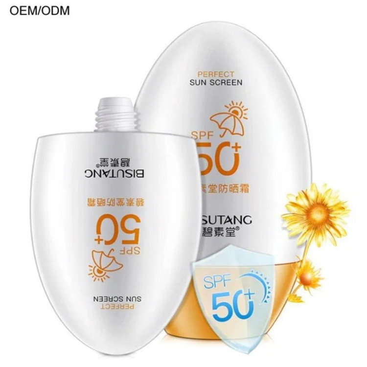 کرم ضدآفتاب بی رنگ دست و صورت بیسوتانگ 50 spf مدل 01محافظ UVA/UVB مناسب برای انواع پوست حجم 55 میلی لیتر