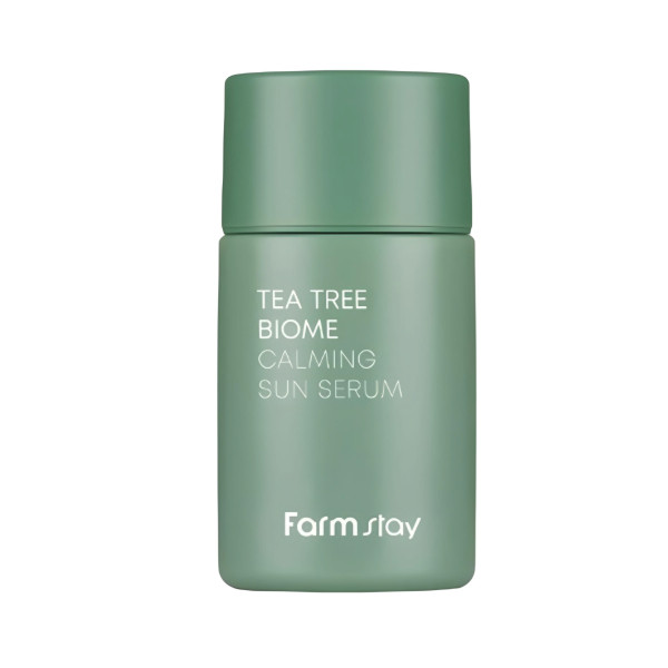 فلوئید ضد آفتاب بی رنگ فارم استی Spf45++ مدل چای سبز محافظ UV روشن کننده و ضد چروک مناسب انواع پوست حجم ۵۰ میلی لیتر
