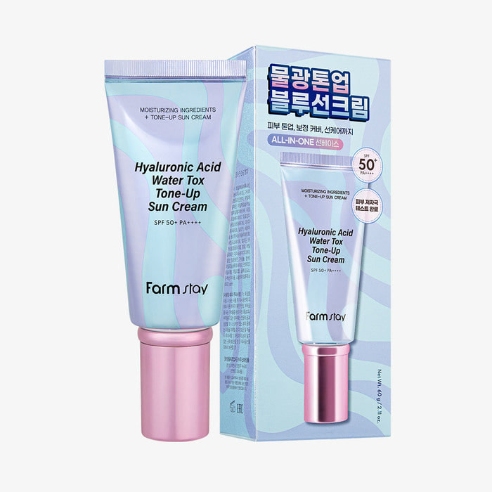 کرم ضد آفتاب بیرنگ صورت فارم استی SPF 50 مدل Hyaluronic محافظ UVA و UVB s مناسب برای پوست خشک حساس حجم 60 میلیلیتر