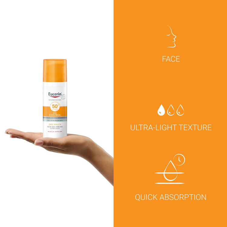 ژل کرم ضد آفتاب اوسرین مدل Dermatological Skincare حجم 50 میلی لیتر