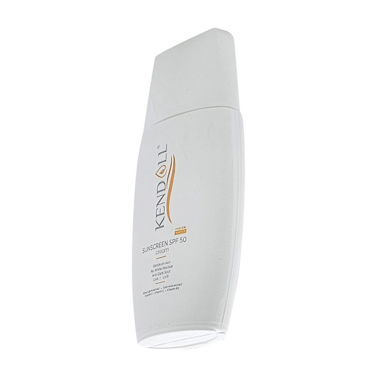 کرم ضد آفتاب بدون رنگ کندال SPF 50 مدل mo01 مناسب انواع پوست حجم 40 میلیلیتر