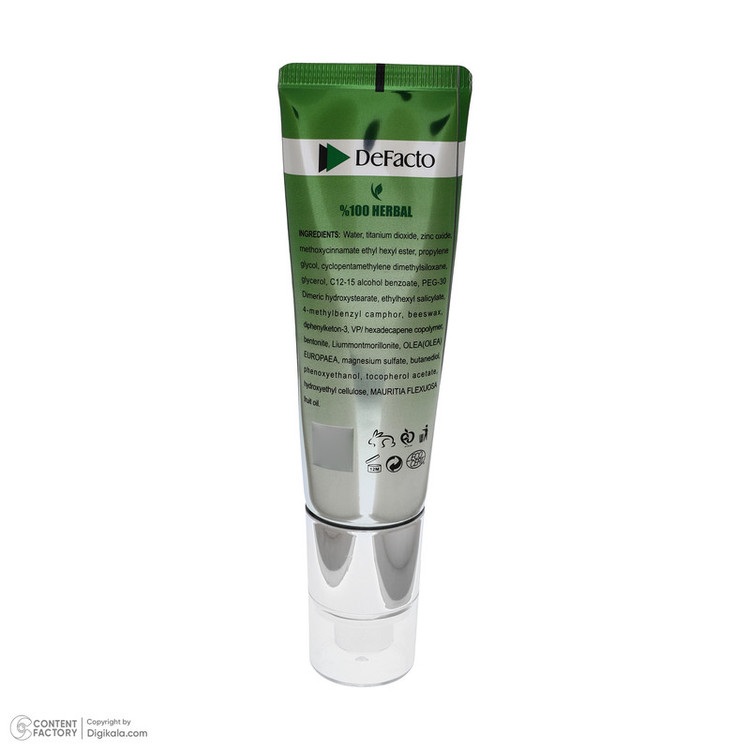 کرم ضد آفتاب بیرنگ دیفکتو SPF 50 مدل professional مناسب برای انواع پوست حجم 40 میلیلیتر