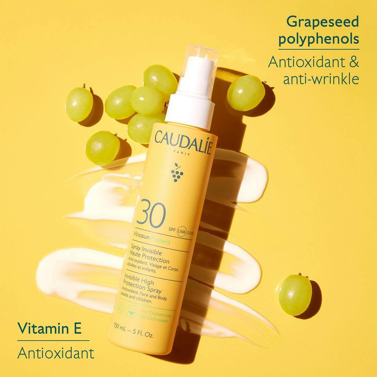 اسپری ضد آفتاب بدون رنگ کدلی SPF 30 مدل vinosun مناسب انواع پوست حجم 150 میلیلیتر