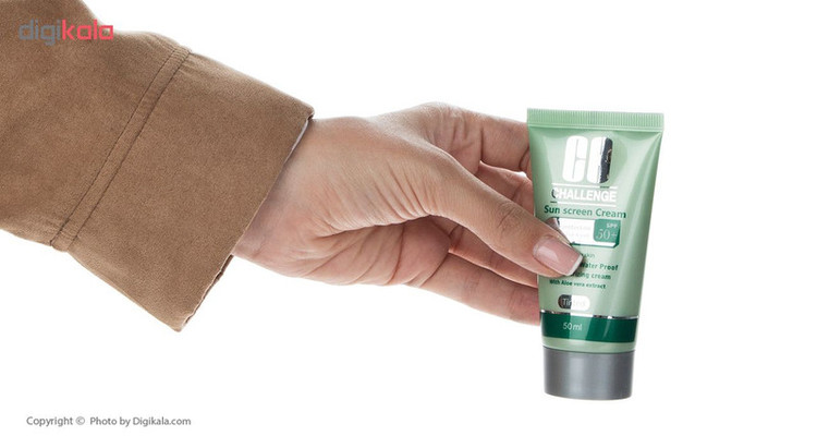 کرم ضد آفتاب چلنج مدل Tinted For Dry Skin حجم 50 میلی لیتر
