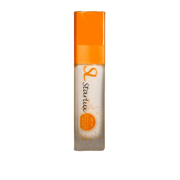 کرم ضد آفتاب بدون رنگ استارلوکس SPF 45 مدل 45 مناسب انواع پوست حجم 30 میلی لیتر