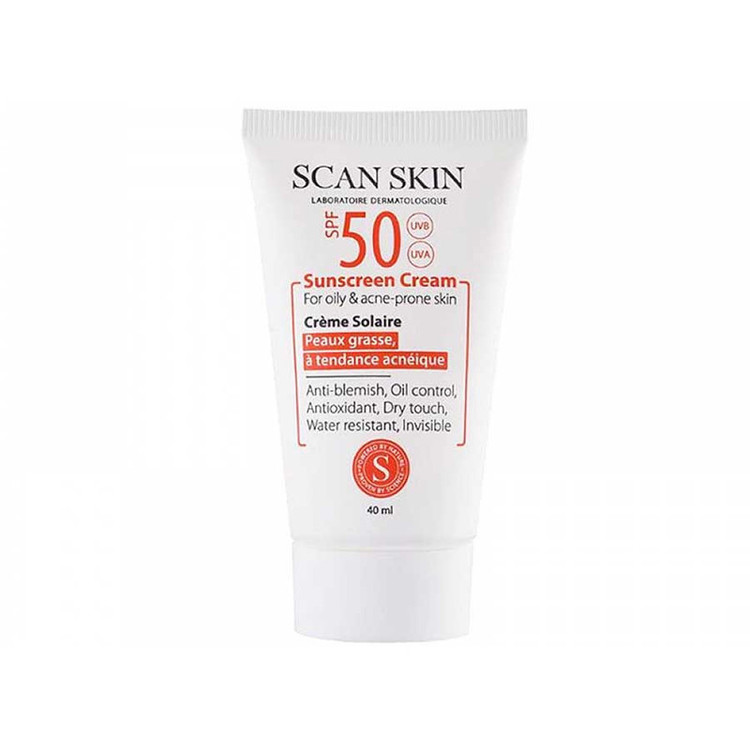 کرم ضدآفتاب اسکن اسکین مدل Anti Blemish، حجم 40 میلیلیتر