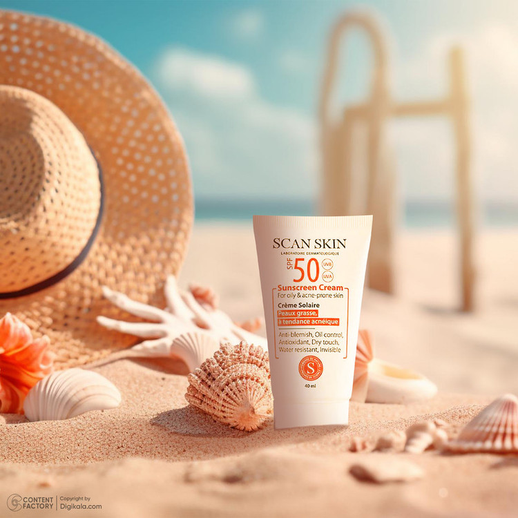 کرم ضدآفتاب اسکن اسکین مدل Anti Blemish، حجم 40 میلیلیتر