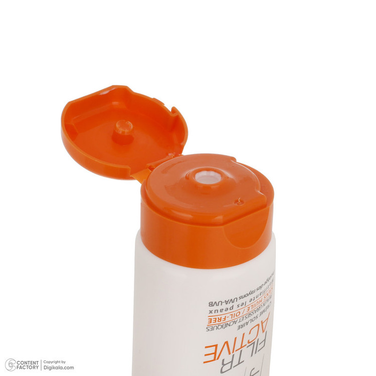 کرم ضد آفتاب بدون رنگ ژاک آندرل پاریس SPF 50 مدل FILTR ACTIVE مناسب پوستهای چرب و مستعد آکنه حجم 50 میلیلیتر