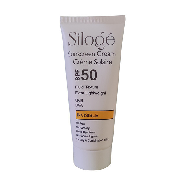 کرم ضدآفتاب بدون رنگ سیلوژه SPF50 مدل TEXTURE مناسب پوستهای چرب و مختلط، حجم 40 میلیلیتر