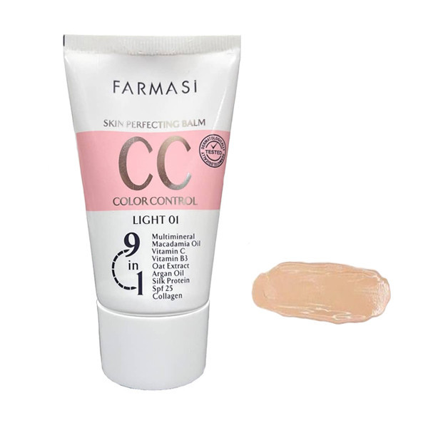 کرم ضد آفتاب رنگی فارماسی SPF 25 مدل Dreame مناسب انواع پوست حجم 40 میلیلیتر