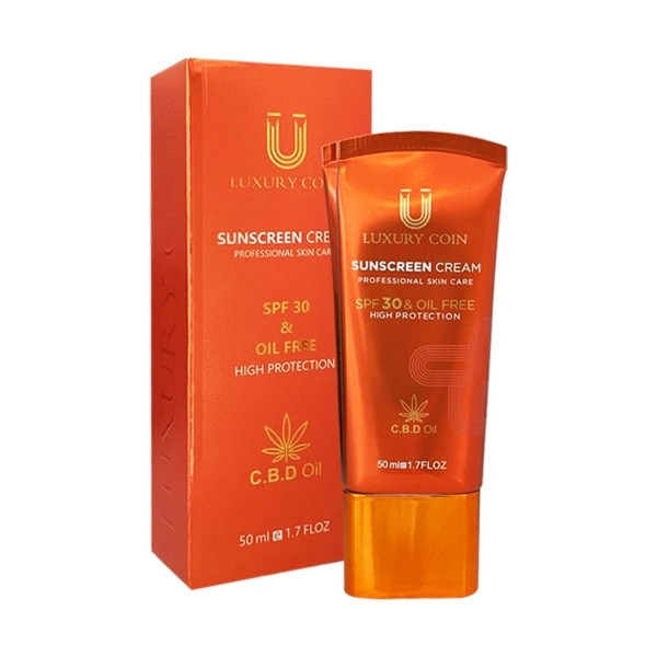 کرم ضد آفتاب بدون رنگ لاکچری کوین SPF 30 مدل 002 مناسب انواع پوست حجم 50 میلیلیتر