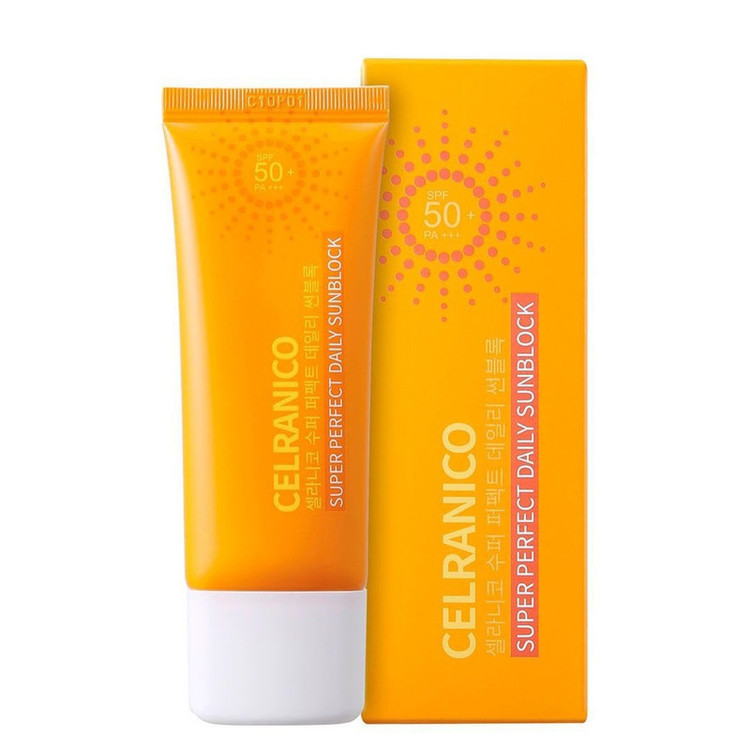 کرم ضد آفتاب بدون رنگ سلرانیکو SPF 50 مدل perfect daily مناسب انواع پوست حجم 40 میلیلیتر