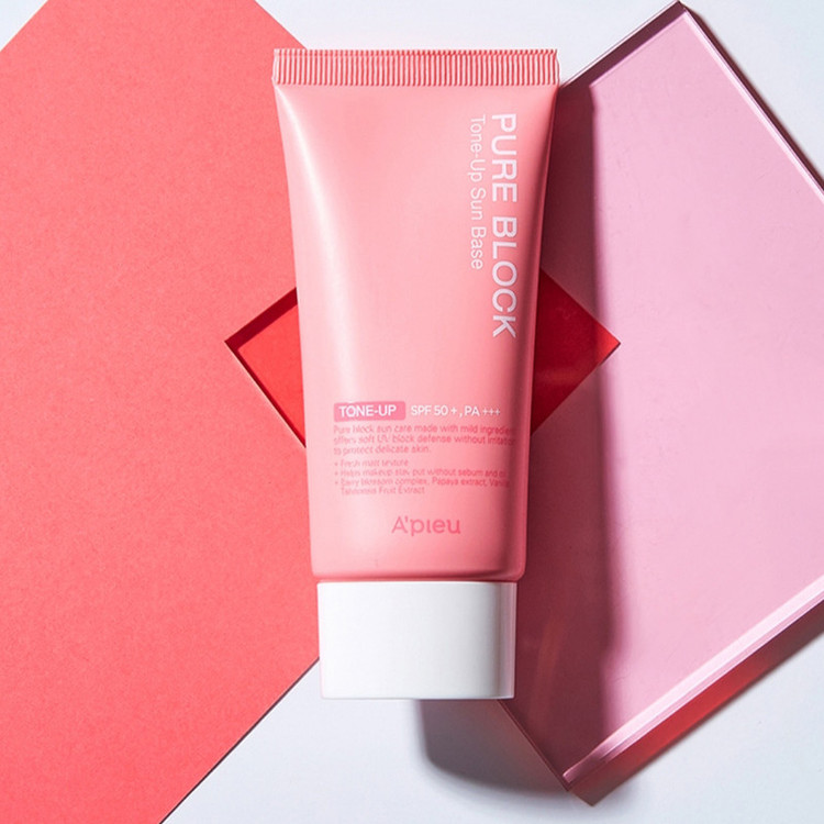 کرم ضد آفتاب رنگی اپیو SPF 50 مدل TONE UP مناسب انواع پوست حجم 50 میلیلیتر