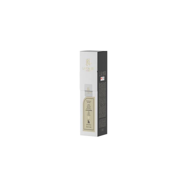 کرم ضد آفتاب رنگی لاویاچه +SPF 50 مدل ضد آب L مناسب انواع پوست حجم 50 میلیلیتر