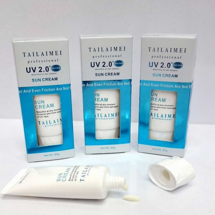کرم ضد آفتاب بدون رنگ تایلامی SPF 90 مدل uv 2.0 مناسب انواع پوست حجم 60 میلیلیتر