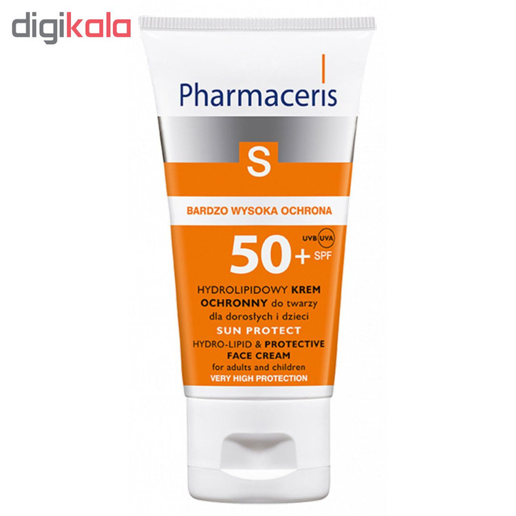 کرم ضد آفتاب فارماسریز مدل Hydrolipid SPF50 حجم 50 میلی لیتر