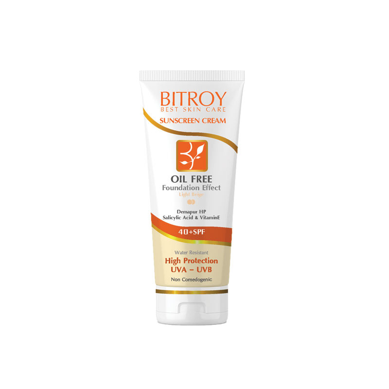 کرم ضدآفتاب رنگی بیتروی مدل Foundation Effect Spf 40 حجم 40 میلی لیتر