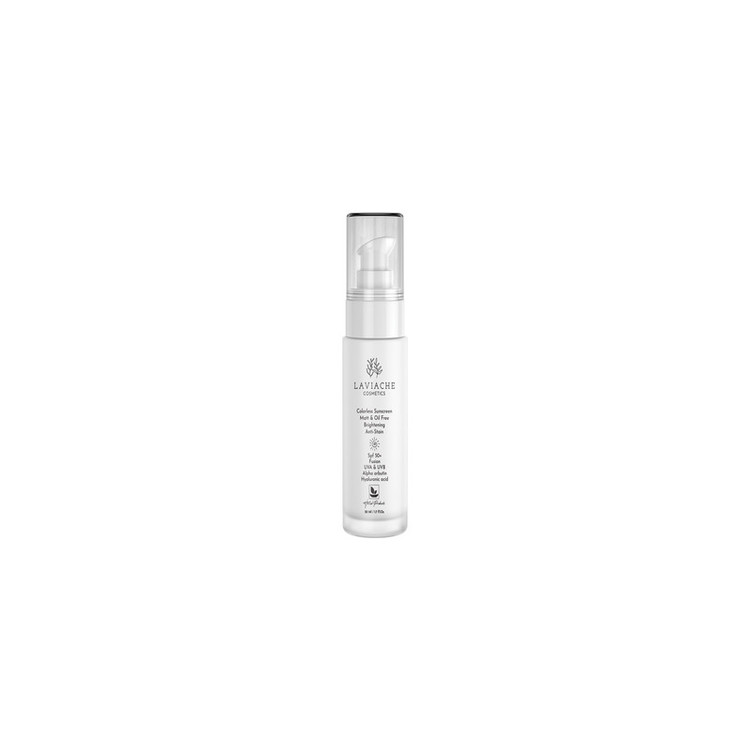 کرم ضد آفتاب بی رنگ لاویاچه +50 SPF مدل 01 مناسب انواع پوست حجم 50 میلیلیتر