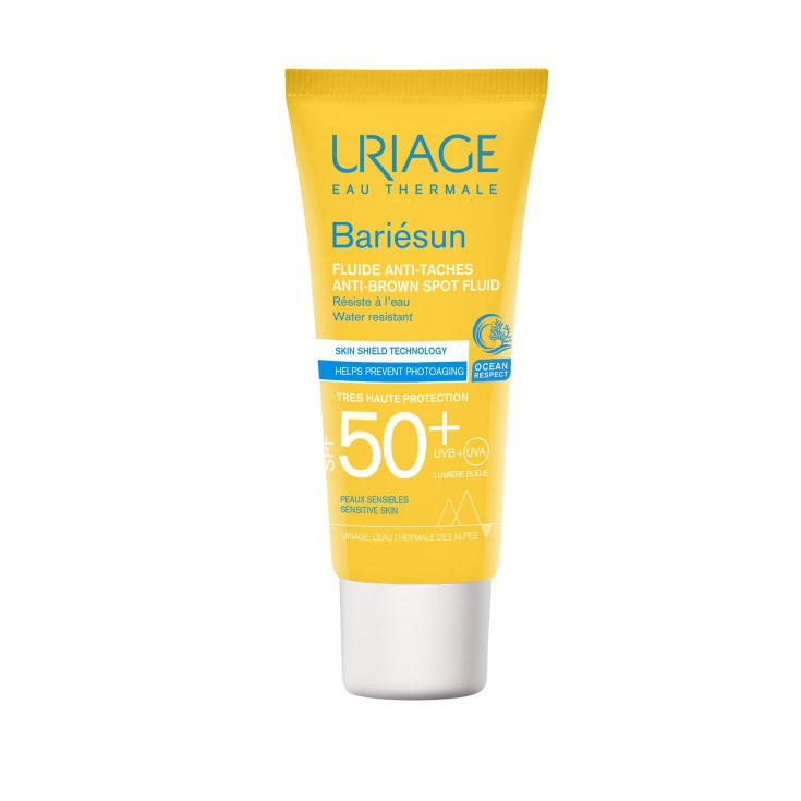فلوئید ضد آفتاب بدون رنگ اوریاژ SPF 50 مدل BARi محافظ UVA ،UVB و PA+++، ضد حساسیت مناسب انواع پوست حجم 40 میلیلیتر