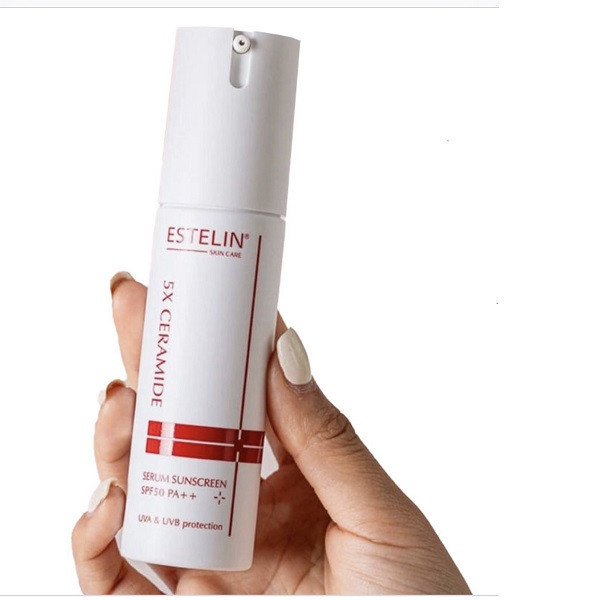 کرم ضد آفتاب بی رنگ استیلن SPF50 مدل سرامید X5 محافظ UVBو UVAو PA++ مناسب برای انواع پوست حجم 60 میلی لیتر