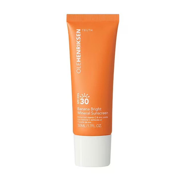 کرم ضد آفتاب بدون رنگ اوله هنریکسن SPF 30 مدل مینرال مناسب انواع پوست حجم 50 میلیلیتر