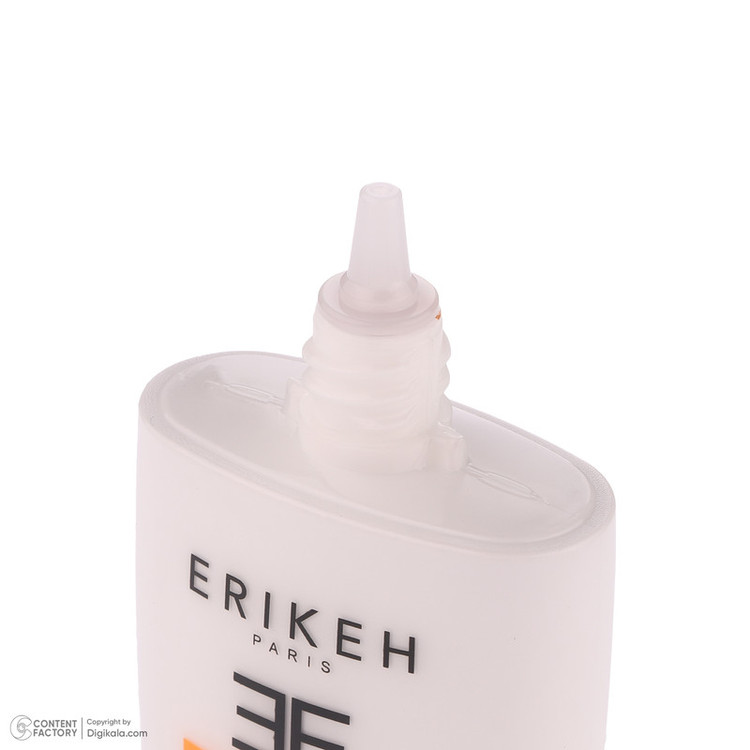 فلوئید ضد آفتاب رنگی اریکه spf 50 مدل ultra محافظ UVA ،UVB ضد لک، مناسب انواع پوست حجم 50 میلیلیتر