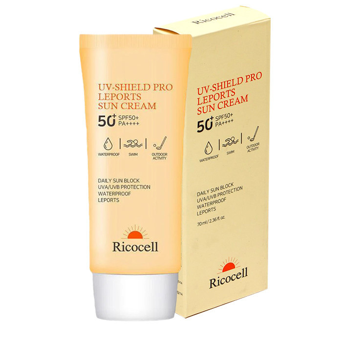 کرم ضد آفتاب بدون رنگ ریکاسل SPF 50 مدل روزانه مناسب انواع پوست حجم 70 میلیلیتر