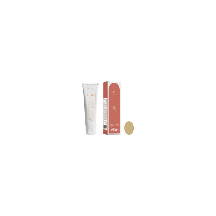 کرم ضد آفتاب رنگی ناک +SPF 50 مدل ضد آب D مناسب انواع پوست حجم 40 میلیلیتر