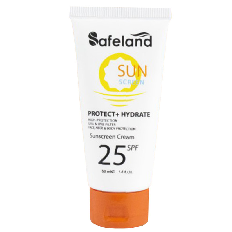 کرم ضد آفتاب سیفلند مدل 25 حجم 50 میلی لیتر