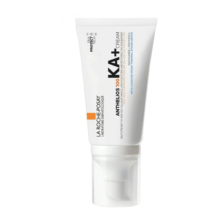 کرم ضد آفتاب بدون رنگ لاروش پوزای SPF 50 مدل +KA مناسب انواع پوست حجم 50 میلیلیتر