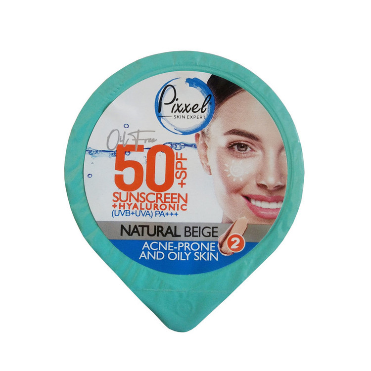 کرم ضد آفتاب رنگی پیکسل SPF 50 مدل 03 مناسب پوست های خشک حجم 50 میلیلیتر به همراه کرم ضد آفتاب رنگی پیکسل مدل SPF 50 حجم 7 میلی لیتر