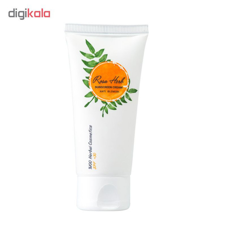 کرم ضدآفتاب رز هرب مدل Anti Blemish حجم 50 میلی لیتر