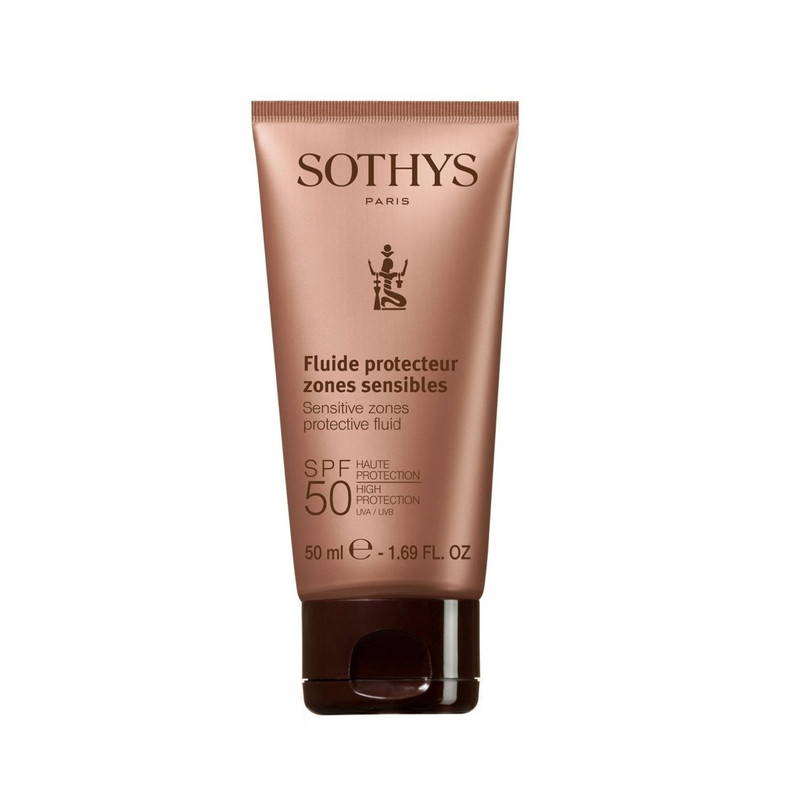کرم ضد آفتاب بدون رنگ سوتیس  SPF 50 مدل age defying tinted care low مناسب پوست های چرب حجم 50 میلی لیتر