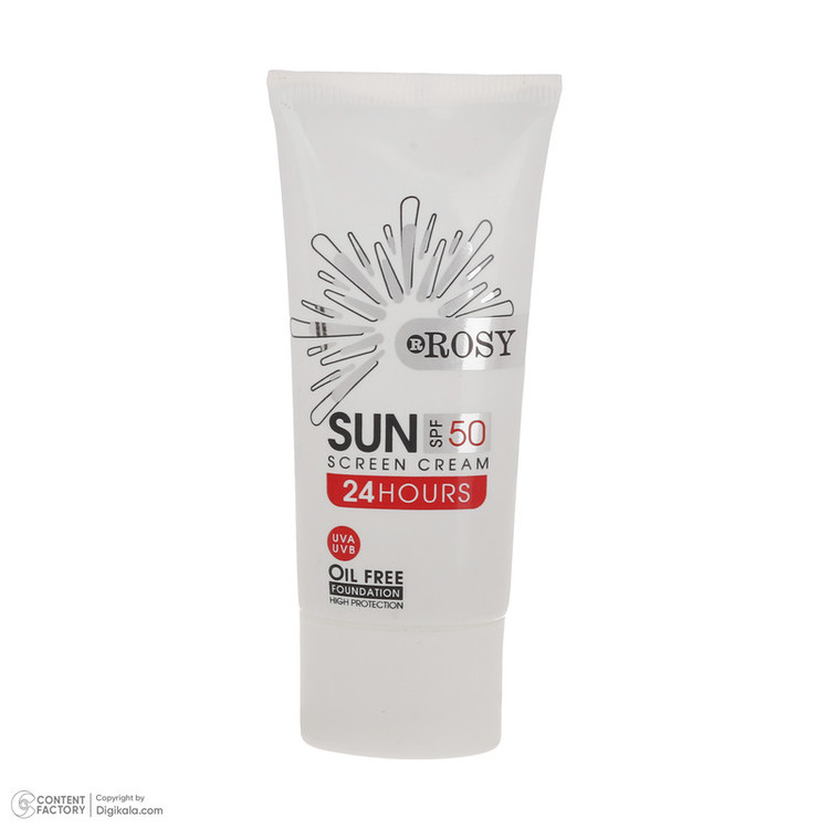 کرم ضد آفتاب رنگی روروسی SPF 50 مدل R02 مناسب انواع پوست حجم 30 میلیلیتر