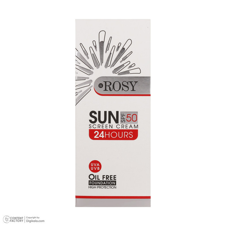 کرم ضد آفتاب رنگی روروسی SPF 50 مدل R02 مناسب انواع پوست حجم 30 میلیلیتر