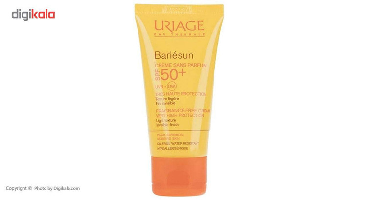 کرم ضد آفتاب اوریاژ سری Bariesun مدل Invisible Finish حجم 50 میلی لیتر