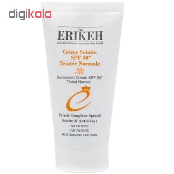 کرم ضد آفتاب اریکه مدل Tinted For Normal حجم 50 میلی لیتر