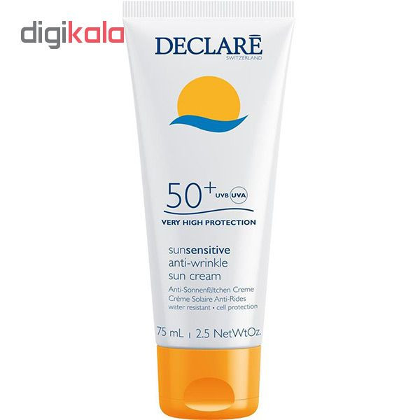 کرم ضد آفتاب دکلره مدل SPF 50 حجم 75 میلی لیتر