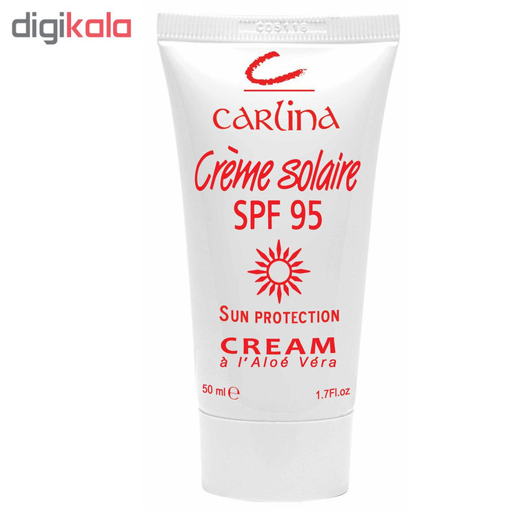 کرم ضد آفتاب کارلینا مدل Solaire Spf 95 حجم 40 میلی لیتر