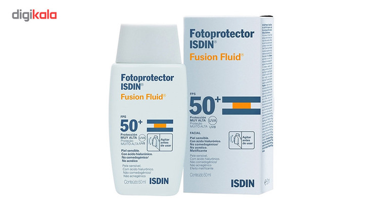 فلوئید ضد آفتاب ایزدین مدل Fusion Fluid حجم 30 میلی لیتر