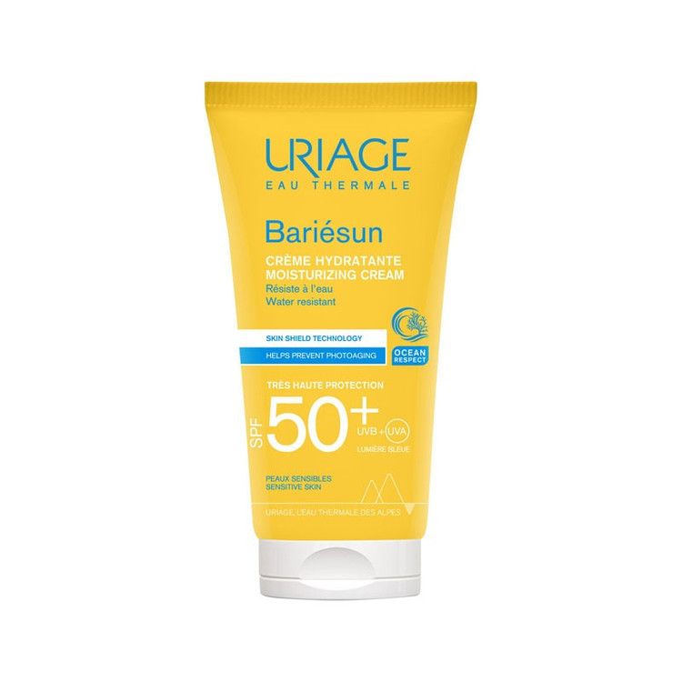 کرم ضد آفتاب بدون رنگ اوریاژ SPF 50 مدل bari مناسب پوستهای حساس حجم ۵۰ میلی لیتر