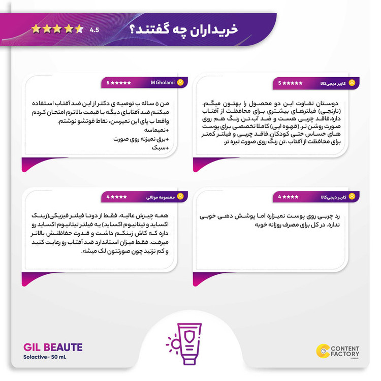 کرم ضد آفتاب رنگی ژیل بوته SPF50 مدل Solactive مناسب پوست های چرب و حساس حجم 50 میلی لیتر