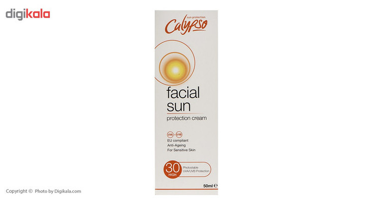 کرم ضد آفتاب کالیپسو Spf30 حجم 50 میلی لیتر