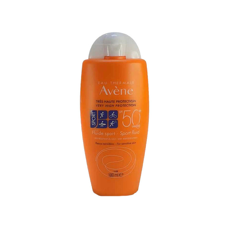 فلوئید ضد آفتاب بدون رنگ اون SPF 50 مدل sport مناسب پوستهای حساس حجم 100 میلیلیتر