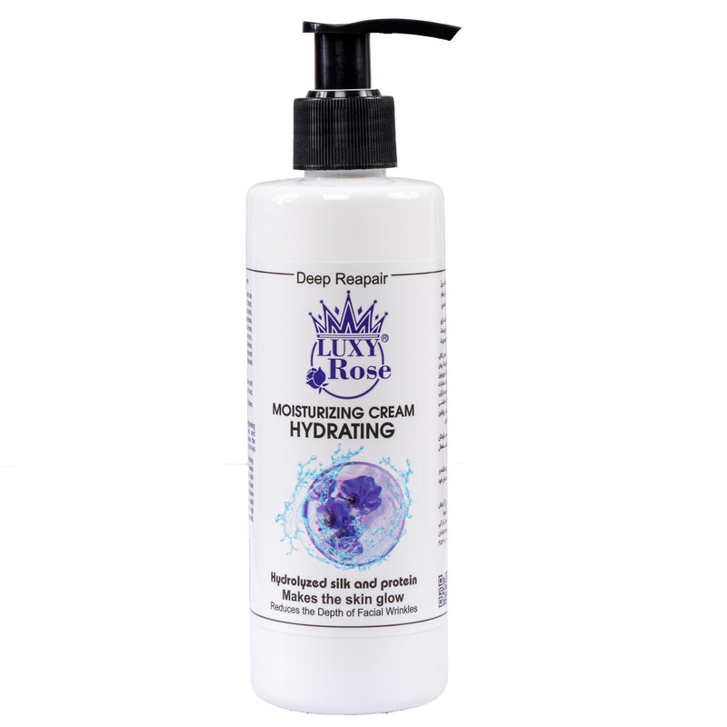 کرم آبرسان لوکسی رز مدل Hydrolyzed Silk Protein حجم 250 میلی لیتر