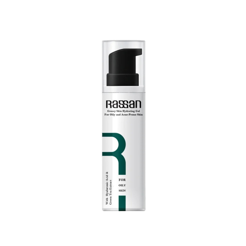 ژل آبرسان صورت راسن مدل Oily مناسب برای پوست های چرب حجم 75 میلی‌لیتر