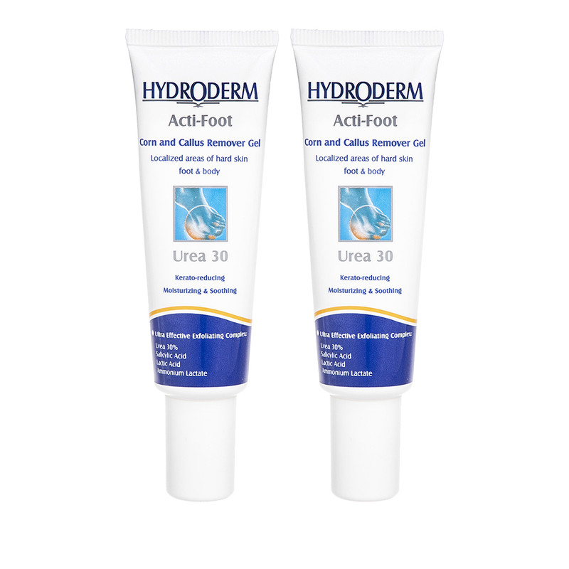 ژل مرطوب کننده هیدرودرم مدل ActiFoot حجم 30 میلی لیتر مجموعه دو عددی