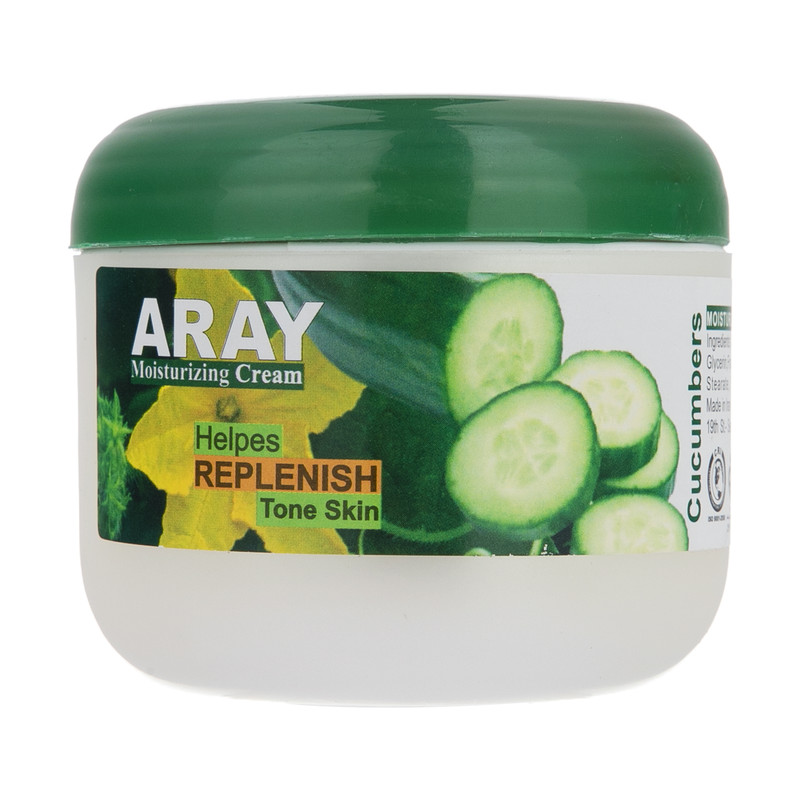 کرم مرطوب کننده آرای مدل Cucumbers وزن 110 گرم