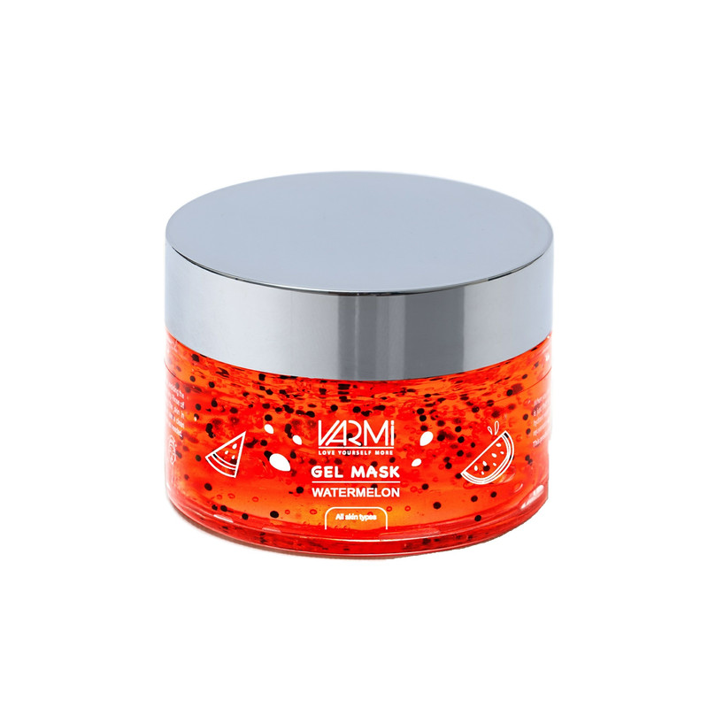 ماسک صورت آبرسان هندوانه وارمی مدل هندوانه حجم 75 میلی‌لیتر با هیالورونیک اسید، آنتی‌اکسیدان قوی، رفع تیرگی و کدری، کوچک‌کننده منافذ، شاداب‌کننده و محکم‌کننده پوست مناسب انواع پوست