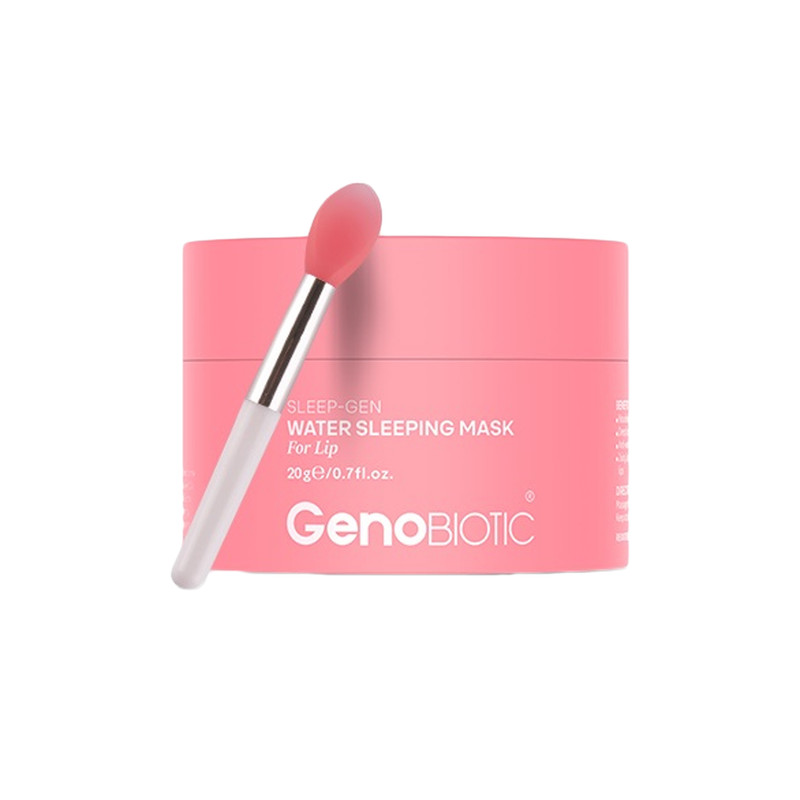 ماسک کرمی لب ژنوبایوتیک مدل SLEEP GEN وزن 20 گرم با گلیسیرین، نرم‌کننده، مرطوب‌کننده و آبرسان قوی، تسکین‌دهنده و آرامش‌بخش، مناسب انواع پوست و استفاده شبانه برای خانم‌ها و آقایان